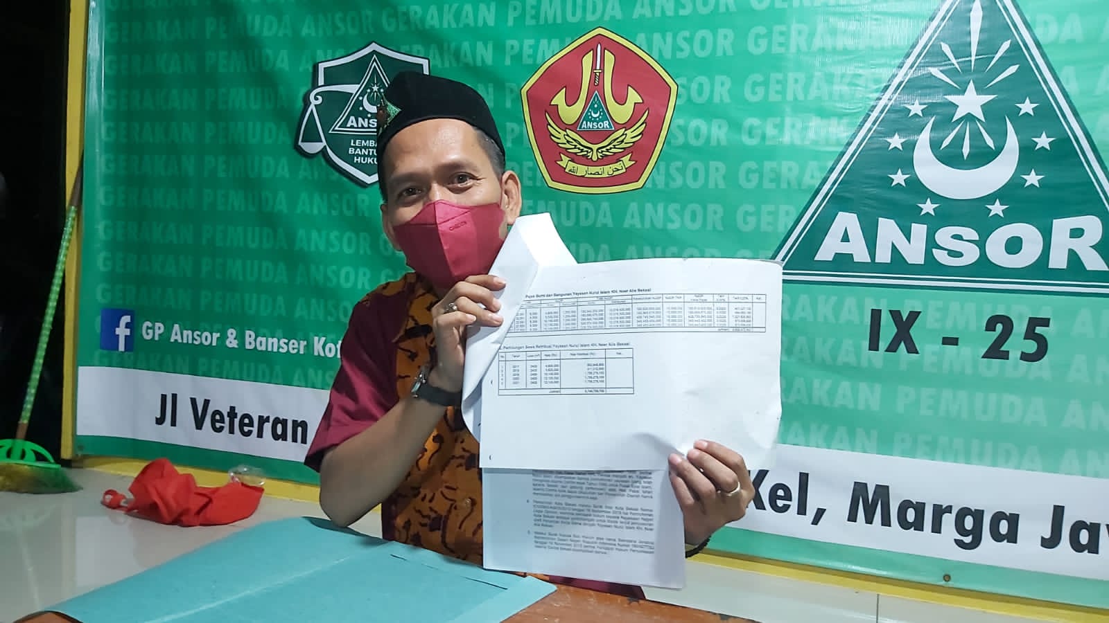 Ketua PC GP Ansor Kota Bekasi Bongkar Hutang Yayasan ...